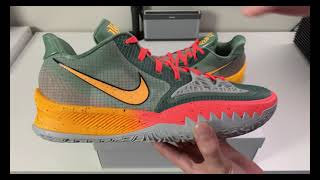 Nike Kyrie Low 4 NY VS NY Sunrise Review [upl. by Eedeed]