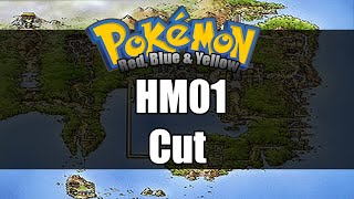 Pokemon RedBlueYellow  Where to get HM01 Cut [upl. by Niboc]