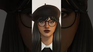 EA Townie Makeovers  The Goths 🖤🥀 sims4 ts4cas ts4 shorts [upl. by Eile]