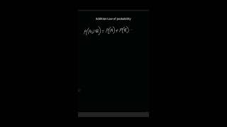 Addition law of Probability dineshnayalclasses maths probability [upl. by Veronique83]