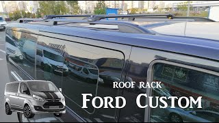 Roof rack bars FORD Transit Custom Turtle AIR1 [upl. by Nna230]