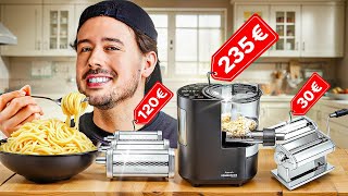 Lohnt sich eine NUDELMASCHINE 🍝 Billig vs Teuer [upl. by Dare]