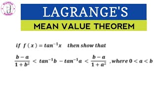 mean value theorem  lagranges mean value theorem  mean value theorem engineering mathematics 1 [upl. by Eatnoj]