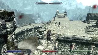 SKYRIM How To Clear Fort Sunguard Quest Commentary  Tutorial [upl. by Enitsyrk]