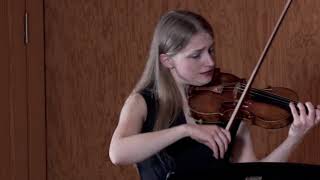 Franck Violin sonata Oleksandra Fedosova Kateryna Tereshchenko [upl. by Vlada]