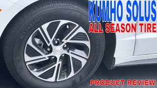 ✅ Kumho Solus TA31 AllSeason Tire  21555R17 94V 🔴 [upl. by Ahsiya236]