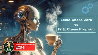 Leela Chess Zero vs Fritz Chess Program  Super Chess Engine Battle 21 [upl. by Dedie168]