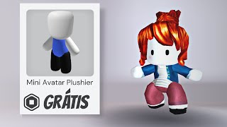 NOVO MINI AVATAR GRATIS COMO FICAR PEQUENO DE GRAÇA NO ROBLOX😱 [upl. by Mialliw22]