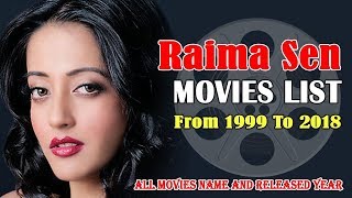 Raima Sen Movies List  From Godmother to Reunion  19992018 [upl. by Nadiya]