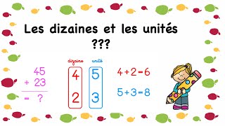 Maths CP  les dizaines et les unités comment ça marche Comment lexpliquer aux enfants [upl. by Pasol337]