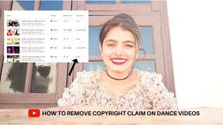 Copyright Claim Kaise remove kre Dance video se  How to use Bollywood songs Without copyright Claim [upl. by Assed]