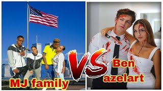 MJ family vs Ben azelart from youngest to oldest 2024 [upl. by Aohk228]