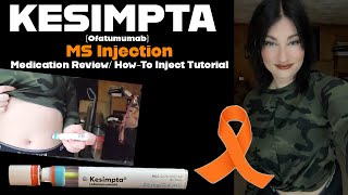 Kesimpta Ofatumumab MS Injection HowTo Tutorial Medication Review Video [upl. by Ulrica]