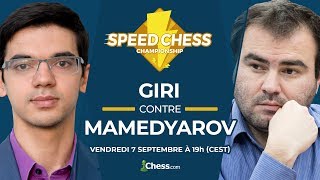 Speed Chess Championship Mamedyarov contre Giri [upl. by Tracey]