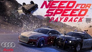 NEED FOR SPEED PAYBACK 32  AUDI S5 Sportback ► Verfolgungsjagd  Schwerer Unfall DeutschHD [upl. by Lennod981]