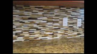 Walker Zange Glass tile Backsplash [upl. by Enimajneb902]