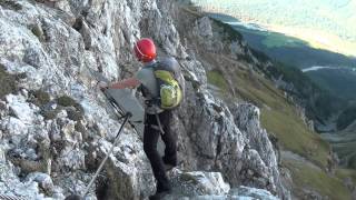 Mittenwalder Klettersteig [upl. by Aamsa]