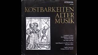 Leonhard Lechner 15531606 Jacob Regnart 15401599 Kostbarkeiten Alter Musik Dietrich Knothe [upl. by Gnouhc]