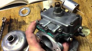 Rebuilding Stromberg CD175 Carbs on TR3A TR4A  Part 2 [upl. by Eehsar]