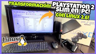 🔥PLAYSTATION 2 CONVERTIDO EN PC CON LINUX FINAL ÉPICO COMO HACER UN CLUSTER DE PLAYSTATION 2 👈🏻😲 [upl. by Pinsky]