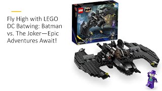 Fly High with LEGO DC Batwing Batman vs The Joker—Epic Adventures Await [upl. by Stearn792]