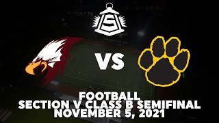 Varsity Football 4 DansvilleWaylandCohocton vs 1 HFL [upl. by Prent]