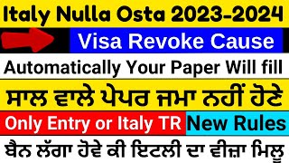 20 November italy visa update  Visa processing time vfs global italyvisa italya information [upl. by Galligan]