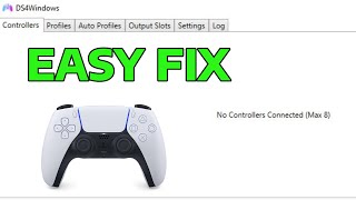 NEW METHOD 2024 Fix DS4Windows Not Detecting Controller [upl. by Verina]