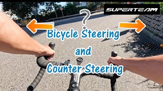 Bicycle Steering and Counter Steering Various Types  Superteam Wheels [upl. by Puklich]