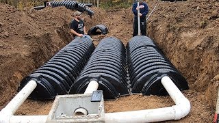 Infiltrator Full Septic System Installation [upl. by Onairam717]