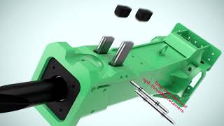 Introducing the Montabert V6000 Hydraulic Breaker [upl. by Lenzi]