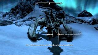 Skyrim  Main Quests Playthrough  The Throat of the World [upl. by Allanson752]