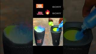 JBL vs Sony bassboosted test bassboosted jbl sony colour [upl. by Nitsur]