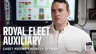 Working as a Cadet Marine Engineer Officer in the Royal Fleet Auxiliary [upl. by Caputto689]