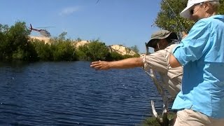 Billabong Boofs  Heli Fishing Melville Island [upl. by Wauters]