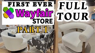 Exploring NEW Wayfair Furniture Store FULL TOUR [upl. by Muraida]