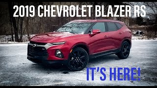 2019 Chevrolet Blazer RS IS HERE FULL Review and Walkaround [upl. by Eelidnarb]