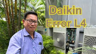 How to solve error L4  Inverter Heatsink  Daikin Super inverter [upl. by Everrs890]