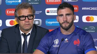 Fabien Galthie calls potential Springboks clash World Cup Final in powerful press conference [upl. by Acinnej]