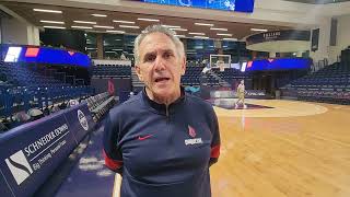 Duquesne MBB coach Keith Dambrot 10523 [upl. by Demp]