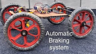 Automatic braking system mechanical engineering final year project [upl. by Mireille]