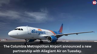 CAE announces partnership with Allegiant adding 2 new routes to Florida [upl. by Hilde816]