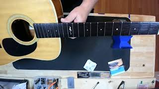 Alvarez 12 String restring and setup part 2 [upl. by Notnad]