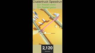 Clustertruck speedrun [upl. by Dnomayd]