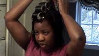 How to Rollerset your Hair [upl. by Shoshanna]