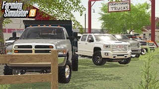 DEALERSHIP SHOPPING  WHAT DID WE DRIVE HOME FARM SAVE ROLEPLAY FS19 [upl. by Algy550]