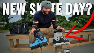 New Skate Day sorta  Razor SL  Aggressive Inline Skate Vlog [upl. by Cort]