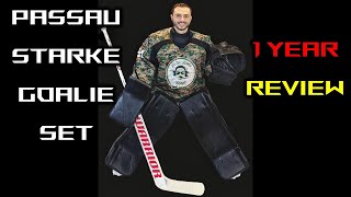 Passau Starke Goalie Pads Set 1 Year Review [upl. by Tiloine973]