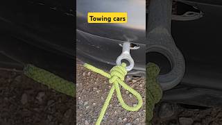 Beautiful and reliable Towing car topknot knot rope knottutorial bowknot [upl. by Nolyag]