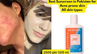 Possible sunscreen review Best sunscreen for pigmentation dark spots acne prone oily skin [upl. by Einra]